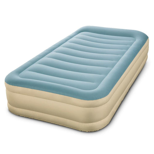 Bestway Wonder Inflatable Air Bed Mattress with built in Auto Pump | Single | Cloudy