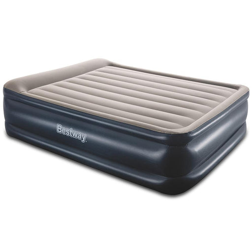 Bestway Mariner Inflatable Air Bed Mattress with built in Auto Pump | Queen | Ink