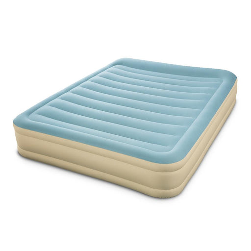 Bestway Wonder Inflatable Air Bed Mattress with built in Auto Pump | Queen | Cloudy