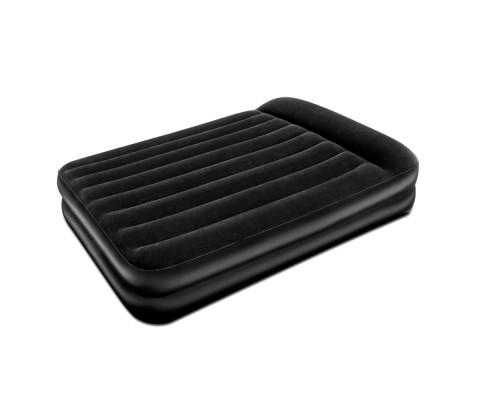 Bestway Butler Inflatable Air Bed Mattress with built in Auto Pump | Queen | Black